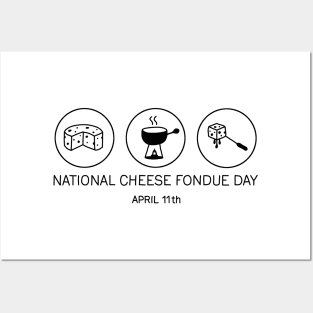 National Cheese Fondue Day Posters and Art